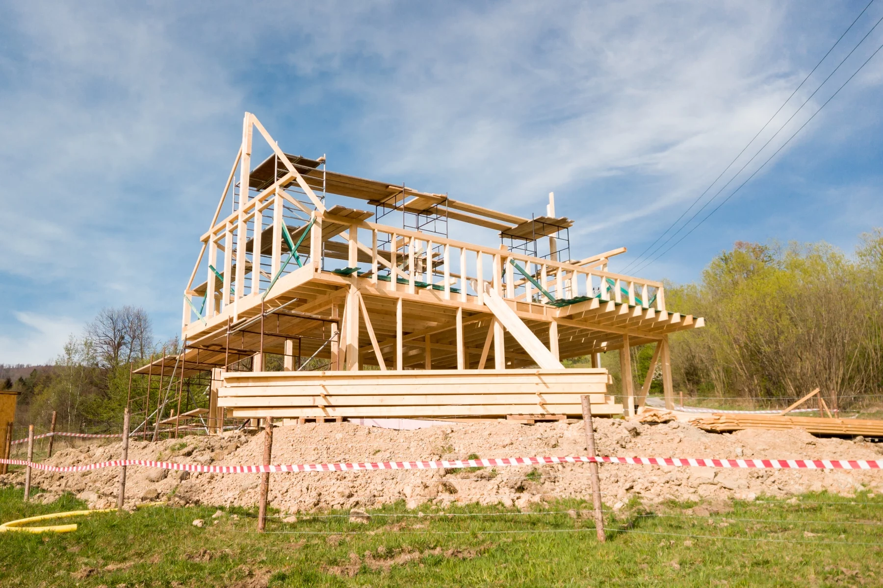Costruzione di case in legno in Trentino, bioedilizia, eco-edilizia, casa in legno, Trentino